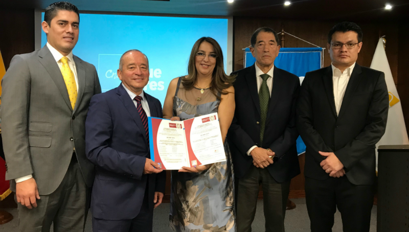 Evento de certificación ISO 9001-2015 CNT