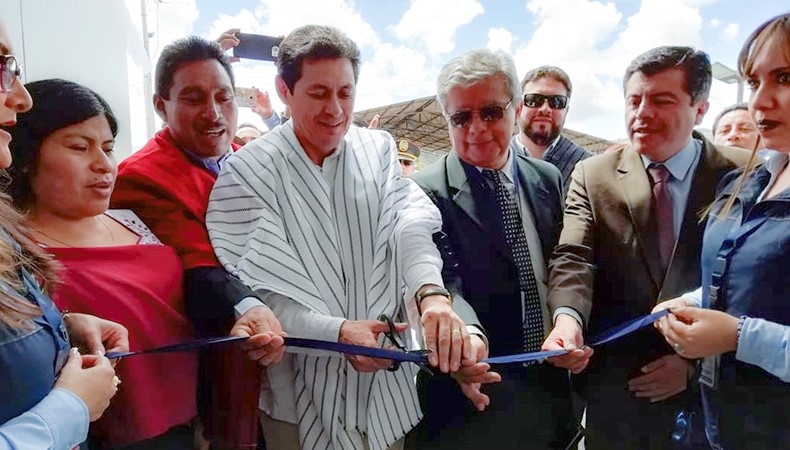 Inauguración Registro Civil - Colta