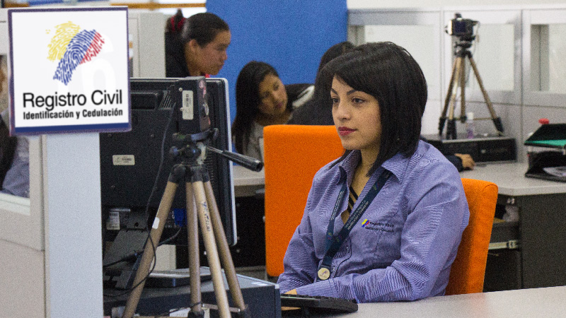 La Agencia de Registro Civil de Quitumbe cuenta con 31 módulos, en espacio de 978 metros cuadrados