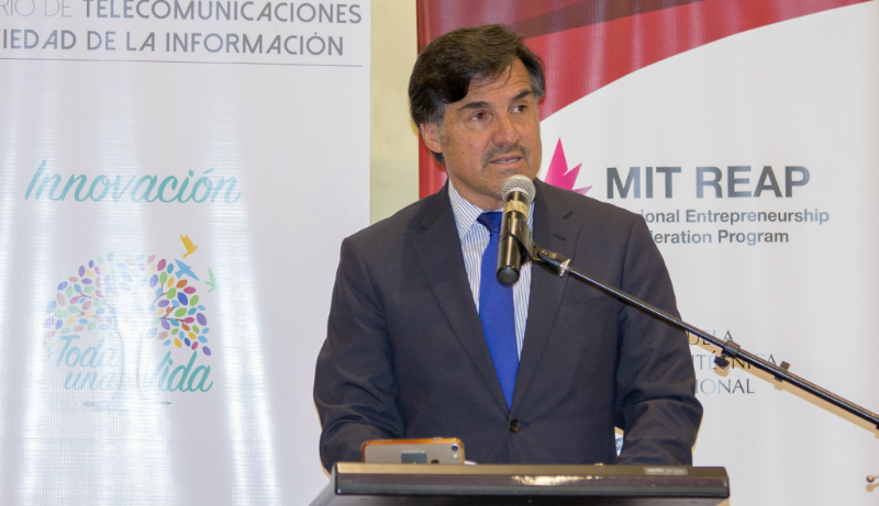 Viceministro de Tecnologías de la Información y Comunicación del MINTEL, Ing. Alberto Jácome