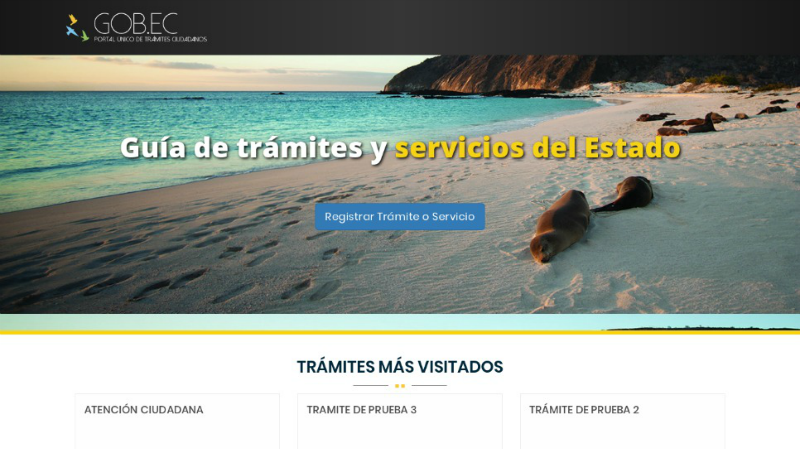 Guía de trámites del Estado
