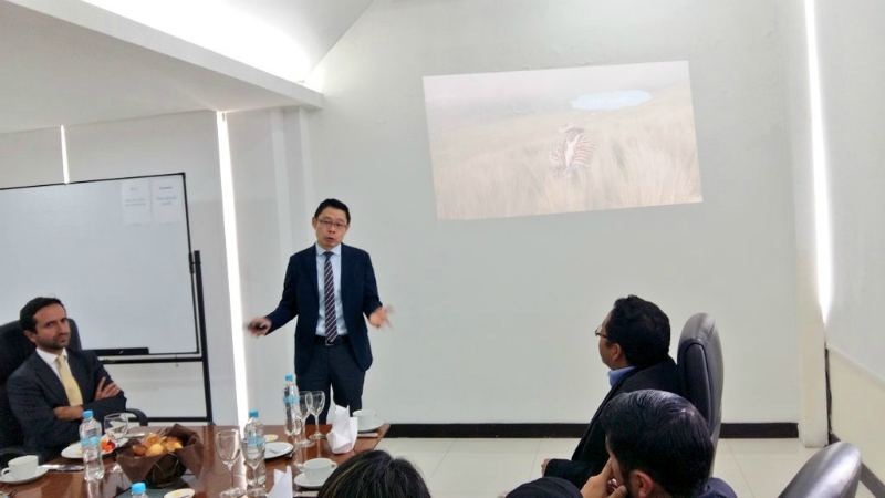 Taller de TV White Spaces a funcionarios del MINTEL.