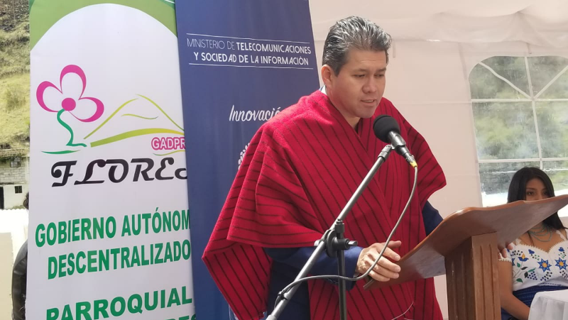 Inaguración del Infocentro Puesetús Alto.