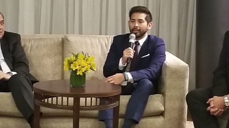 Subsecretario Patricio Bermúdez durante su intervención