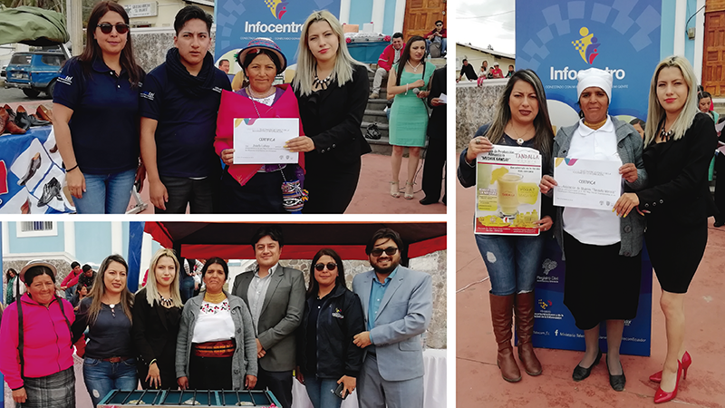 Feria de Emprendimientos en Chimborazo
