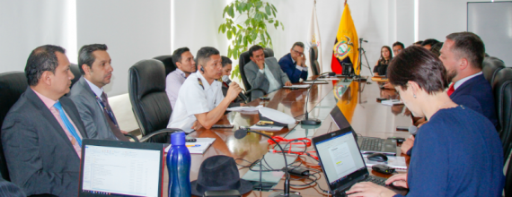 Taller “Levantamiento del nivel de madurez de la Ciberseguridad en Ecuador”.