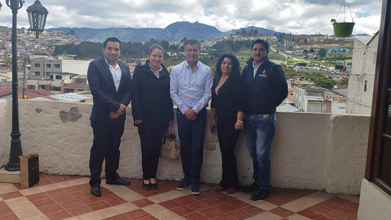 Reunión del Señor Viceministro de Tecnologías de la Información y Comunicación y los Gestores Sociales en la provincia de Loja