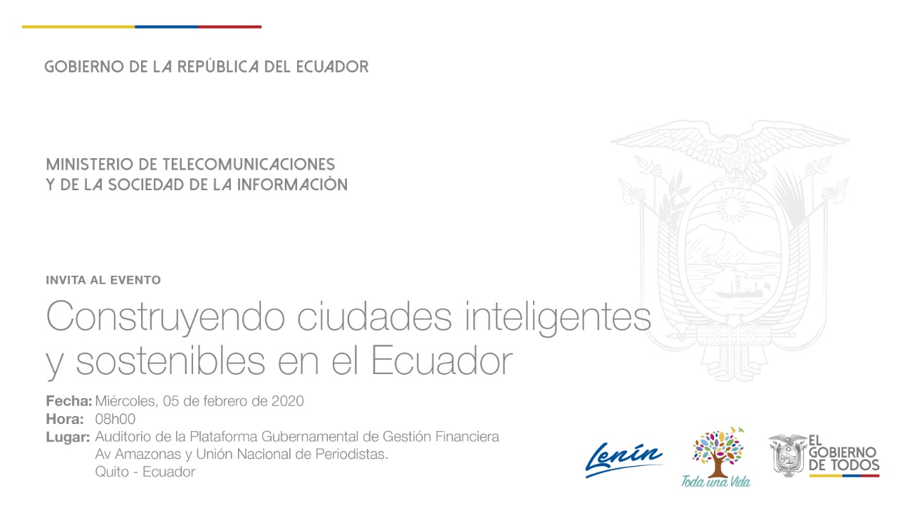 Invitación Ciudades Inteligentes