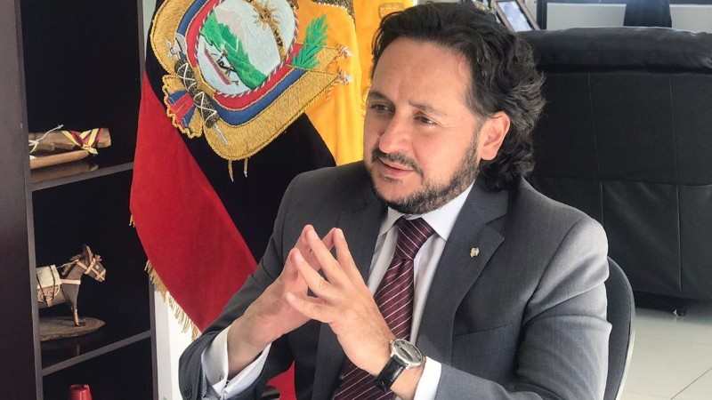 Ministro de Telecomunicaciones y de la Sociedad de la Información, Andrés Michelena Ayala