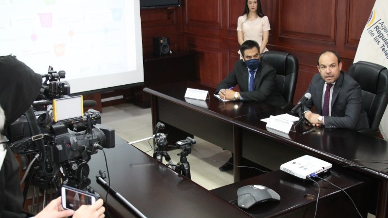 Director Ejecutivo de la Agencia de Regulación y Control de las Telecomunicaciones (ARCOTEL), Xavier Aguirre Pozo.