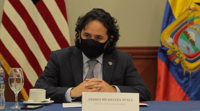 Ministro de Telecomunicaciones y de la Sociedad de la Informacíon, Andrés Michelena