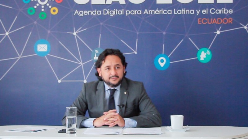 Ministro de Telecomunicaciones y de la Sociedad de la Informacíon, Andrés Michelena