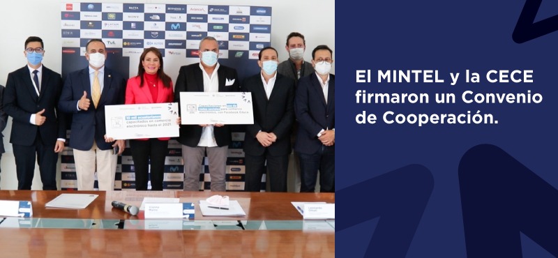 El MINTEL y la CECE firmaron un Convenio de Cooperación. 10 mil capacitados, mil becas internacionales y acceso a contenidos en los Infocentros, son sus principales metas