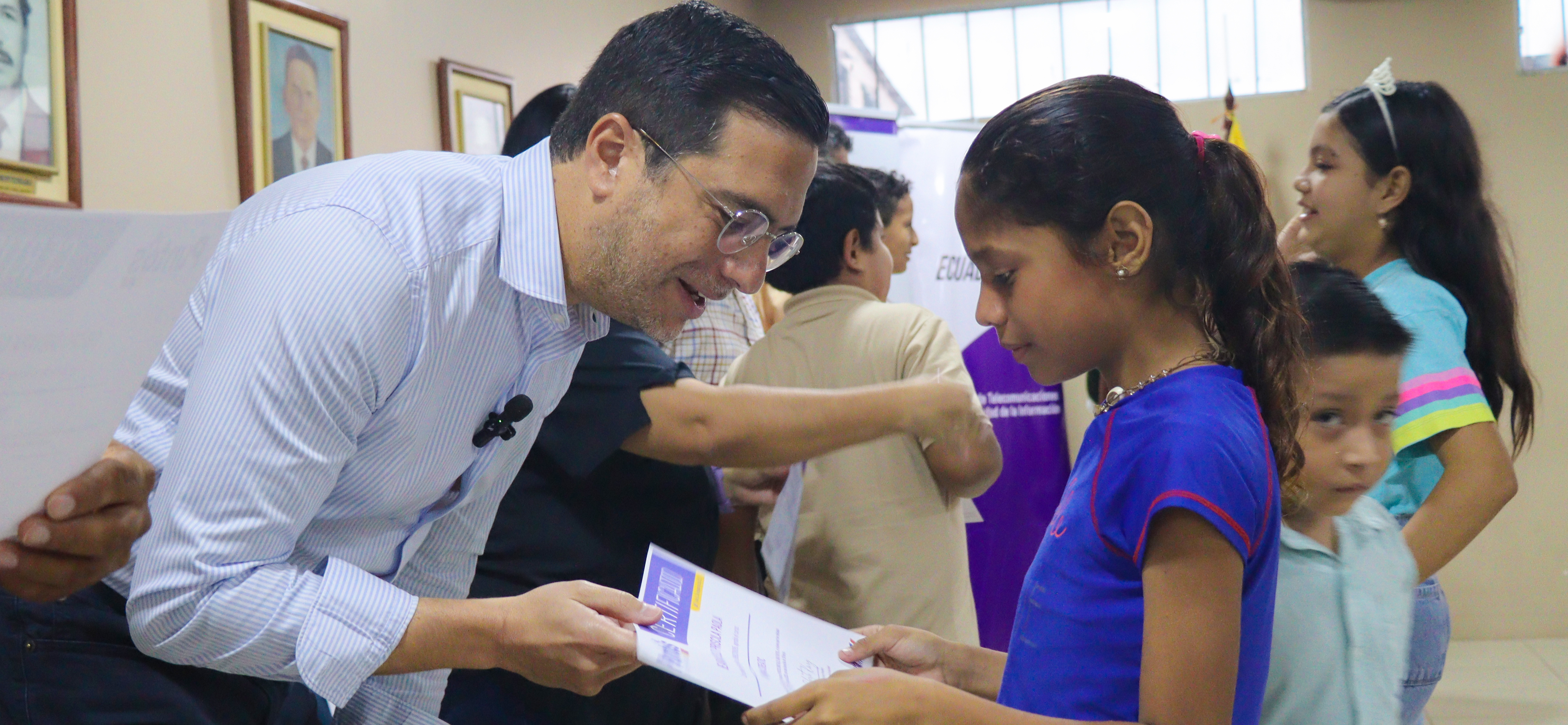 150 ciudadanos se capacitaron en TIC en Pedro J. Montero, Yaguachi