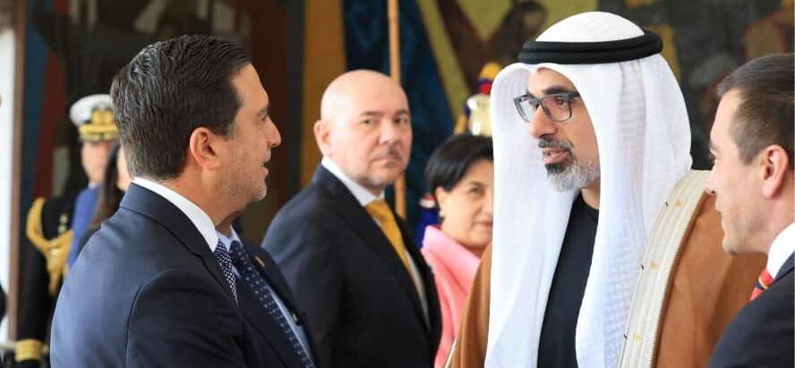 Roberto Kury integra la delegación oficial en la visita del Príncipe Heredero de Abu Dabi al Ecuador