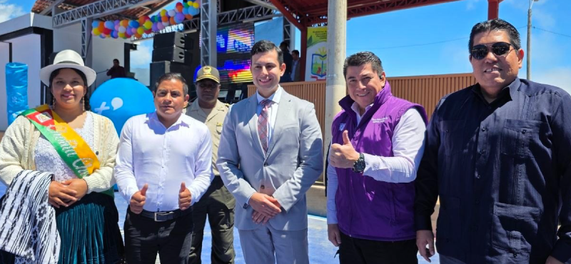 Gobierno de Daniel Noboa lleva tecnología 4G a más de 1700 personas en la parroquia Chaucha, de Cuenca
