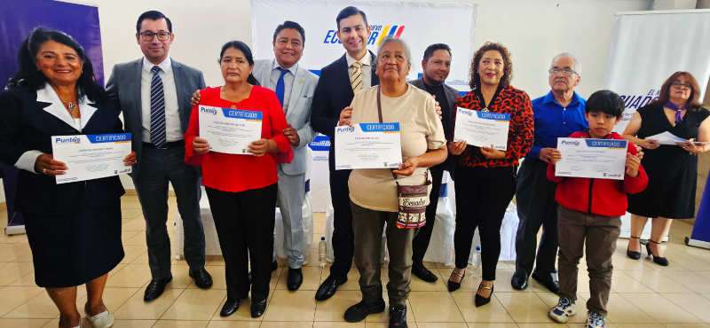 El Gobierno Nacional brinda oportunidades a 150 ciudadanos de Rumiñahui con capacitación gratuita en habilidades digitales